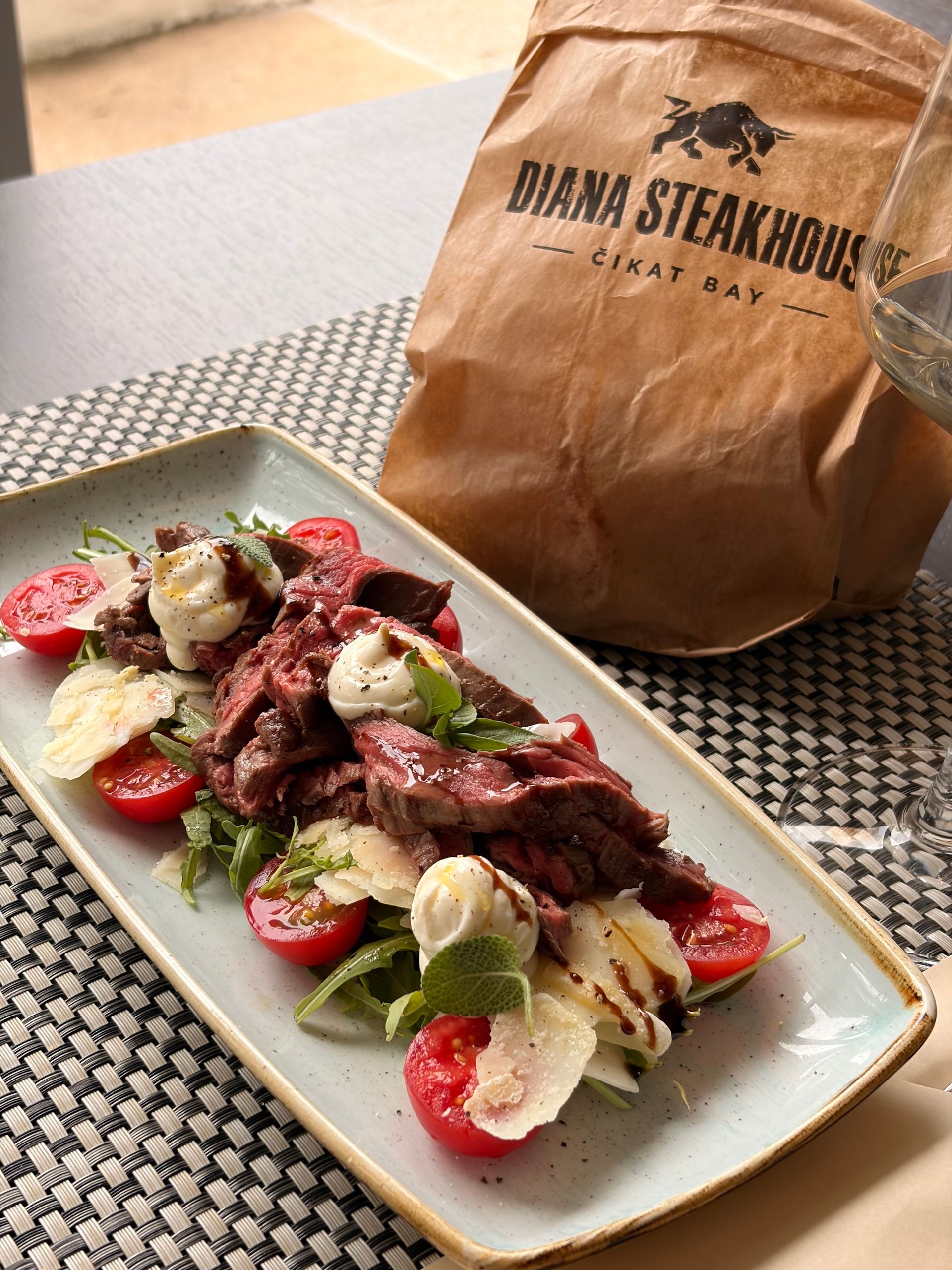 Diana Steakhouse tagliata - Mediteran na Kvarneru